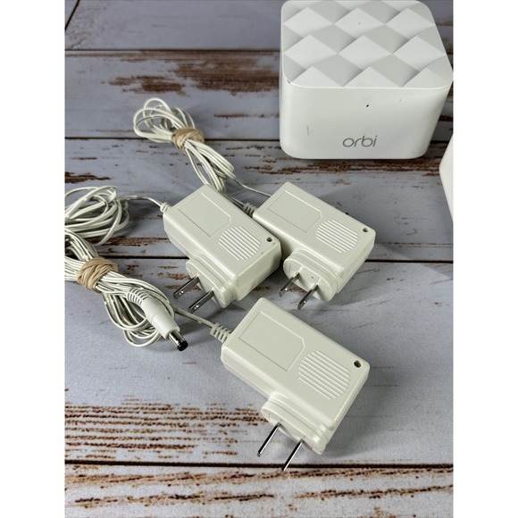 ORBI RBR10 WiFi Mesh Router + 2 RBS10 Satellites - Used Tested - Picture 2 of 9
